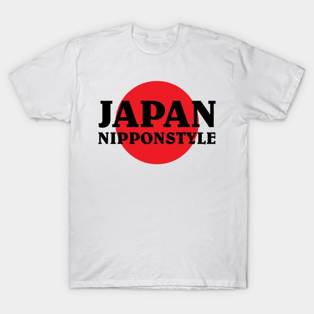 Japan Nippon Fan Shirt for JDM birthday gift shirt. T-Shirt by KAOZ